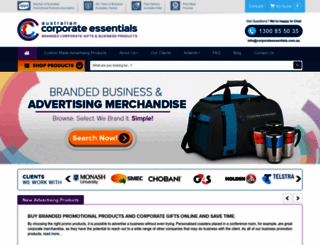 corporateessentials.com.au screenshot