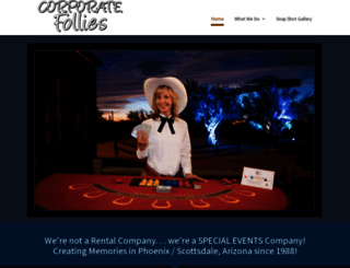 corporatefollies.com screenshot