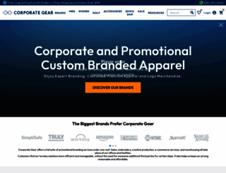 corporategear.com screenshot