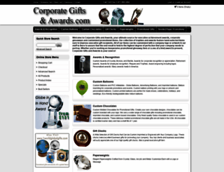 corporategiftsandawards.com screenshot