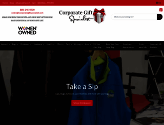 corporategiftspecialist.com screenshot