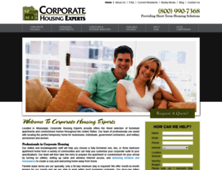 corporatehousingexperts.com screenshot