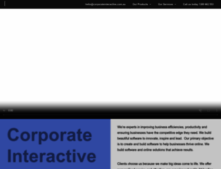 corporateinteractive.com.au screenshot