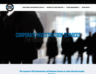 corporateinvestigations.com screenshot