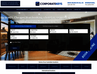 corporatekeysaustralia.com.au screenshot
