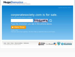 corporatesociety.com screenshot