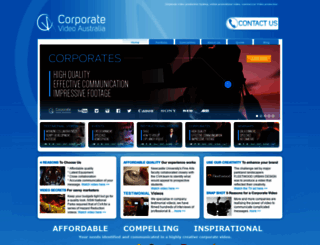 corporatevideoaustralia.com.au screenshot