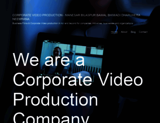 corporatevideoproduction.in screenshot