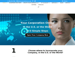 corporationusa.org screenshot