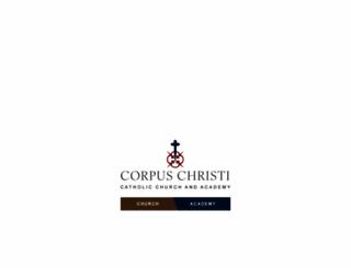 corpuschristicos.org screenshot