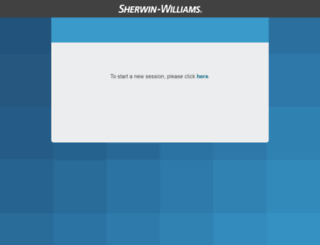 corpwebqa.sherwin.com screenshot