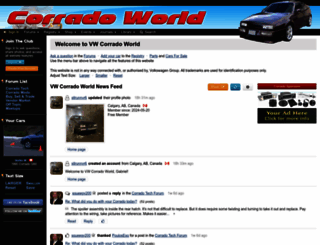corradoworld.com screenshot
