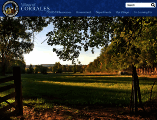corrales-nm.org screenshot