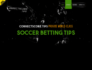 correctscore.tips screenshot