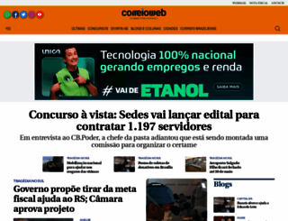 correioweb.com.br screenshot