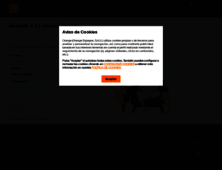 correo.orange.es screenshot
