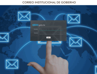 correo.qroo.gob.mx screenshot