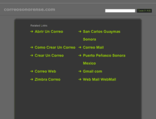 correosonorense.com screenshot