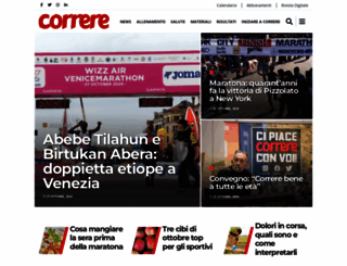 correre.it screenshot