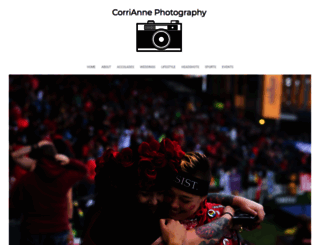 corriannephotography.smugmug.com screenshot