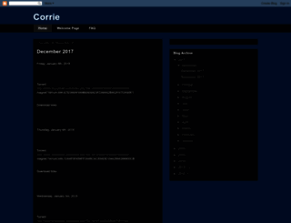 corrie12.blogspot.ca screenshot