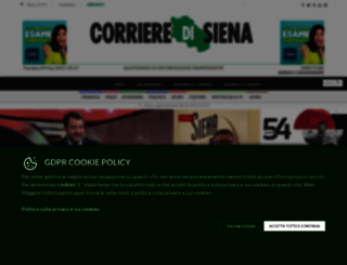 corrieredisiena.it screenshot