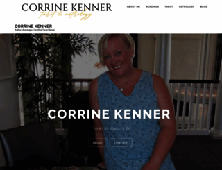 corrinekenner.com screenshot