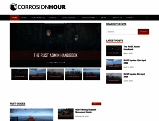corrosionhour.com screenshot