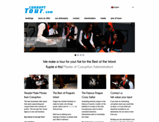 corrupttour.com screenshot