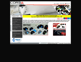 corsa-technic.com screenshot