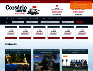 corsarioimoveis.com.br screenshot