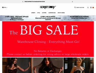 corset-story.com screenshot