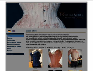 corsets-and-more.de screenshot