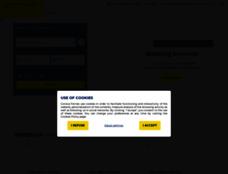 corsicaferries.biz screenshot