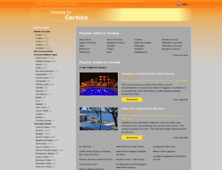 corsicahotel24.com screenshot