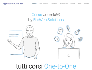 corsijoomla.com screenshot