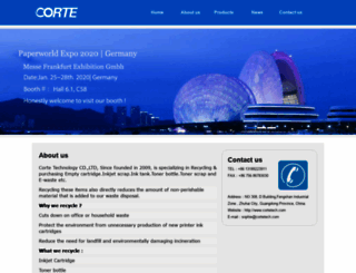 cortetech.com screenshot