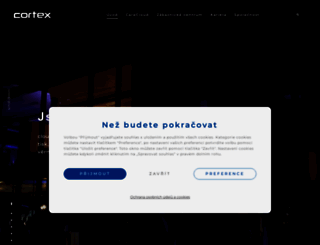 cortex.cz screenshot