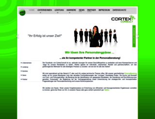 cortexconsult.de screenshot