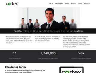 cortexplatform.com screenshot