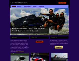 cortezwatersports.com screenshot