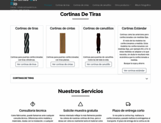 cortinasdelrio.es screenshot
