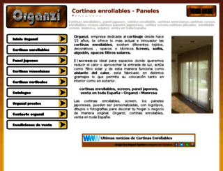 cortinasenrollables.net screenshot