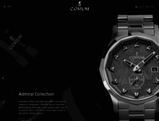 corum.ch screenshot