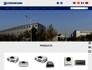 corunclima.com screenshot