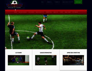 corvallissportspark.com screenshot