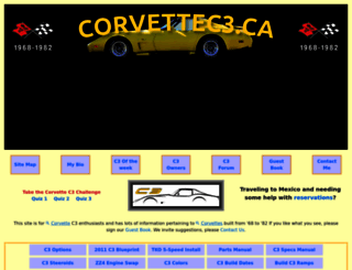 corvettec3.ca screenshot