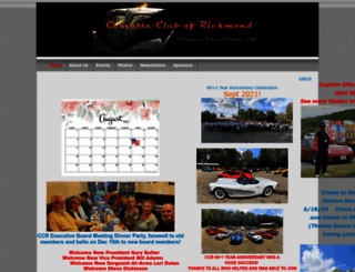 corvetteclubofrichmond.com screenshot