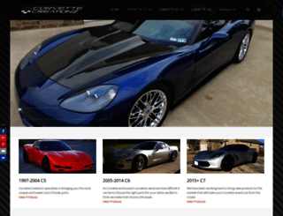 corvettecreationz.com screenshot