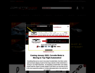 corvettemods.com screenshot
